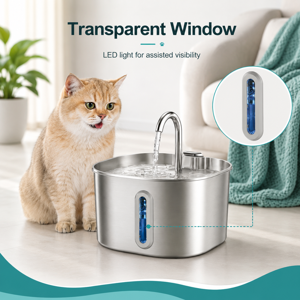 AquaFlow Pro™ Cat Fountain
