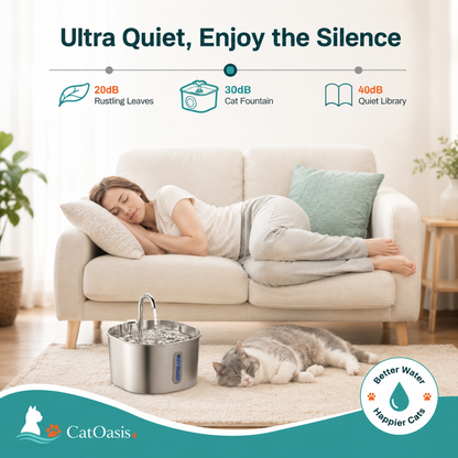 AquaFlow Pro™ Cat Fountain